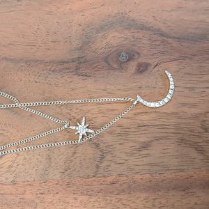 Urban Outfitters layered celestial necklace